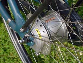 moyeu Shimano Nexus 8 Rollerbrake - © www.LesVelosDePatrick.com tous droits rservs