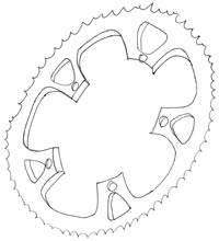 illustration singlespeed 4 - © www.LesVelosDePatrick.com tous droits réservés