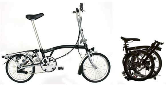Brompton folding bike - © www.LesVelosDePatrick.com tous droits rservs