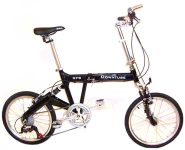 Downtube FS folding bike - © www.LesVelosDePatrick.com tous droits rservs