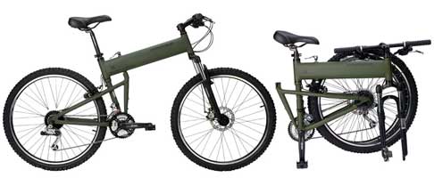 Montague  mountain folding bike - © www.LesVelosDePatrick.com tous droits rservs
