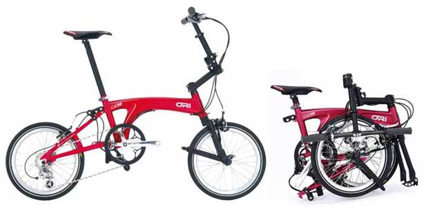 Ori folding bike - © www.LesVelosDePatrick.com tous droits rservs